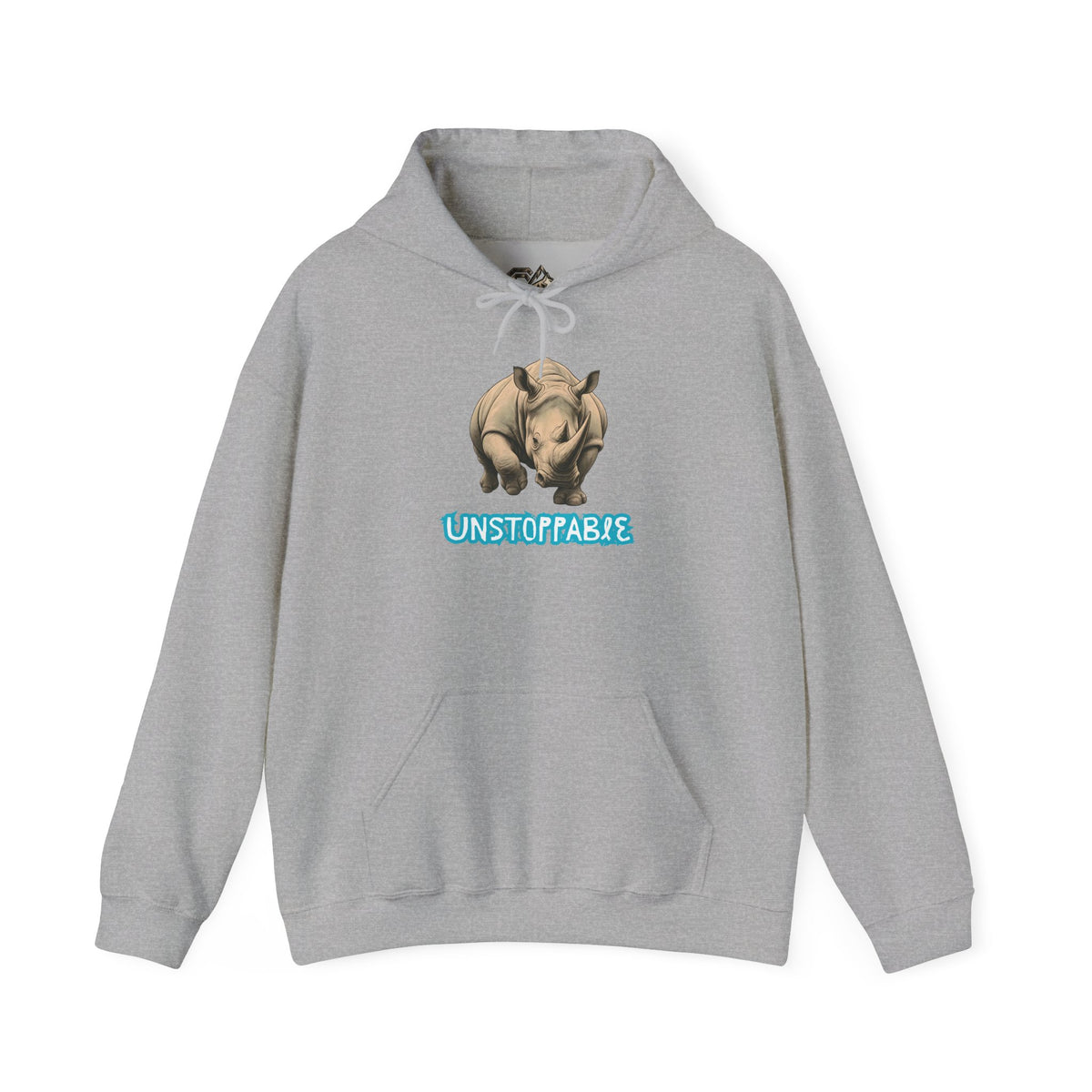 UNSTOPPABLE Rhino Hoodie Premium Design SKIALFA Unisex