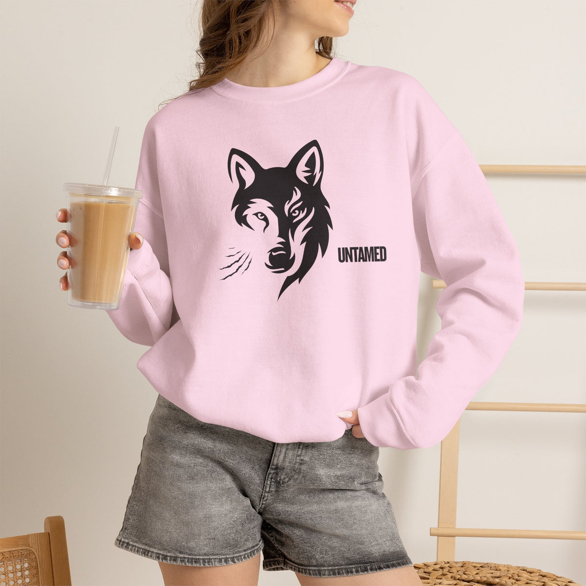UNTAMED Sweatshirt Premium Design SKIALFA Unisex