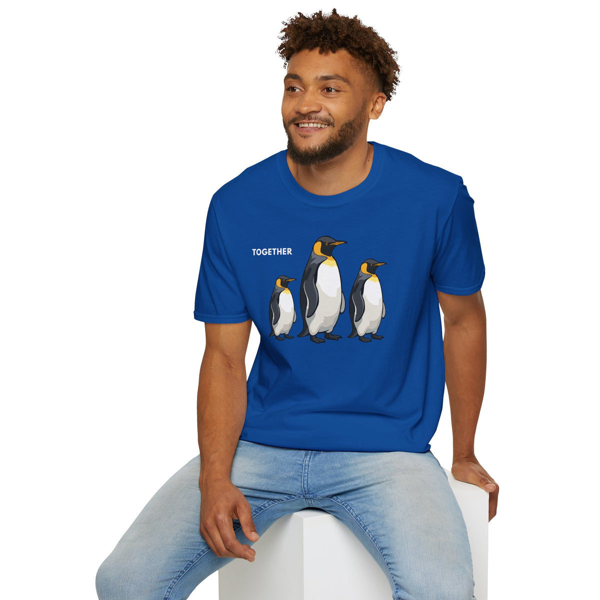 TOGETHER Penguin T-Shirt Premium Design Unisex