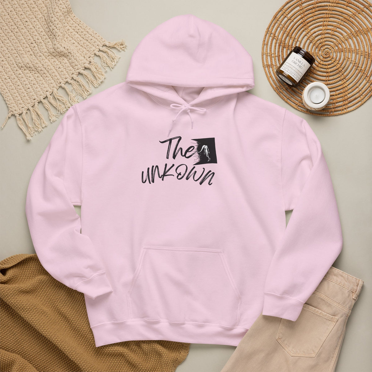 THE UNKOWN Hoodie Premium Design SKIALFA Unisex