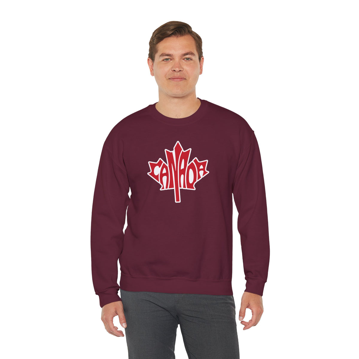 CANADA Leaf Sweatshirt Premium Design SKIALFA Unisex