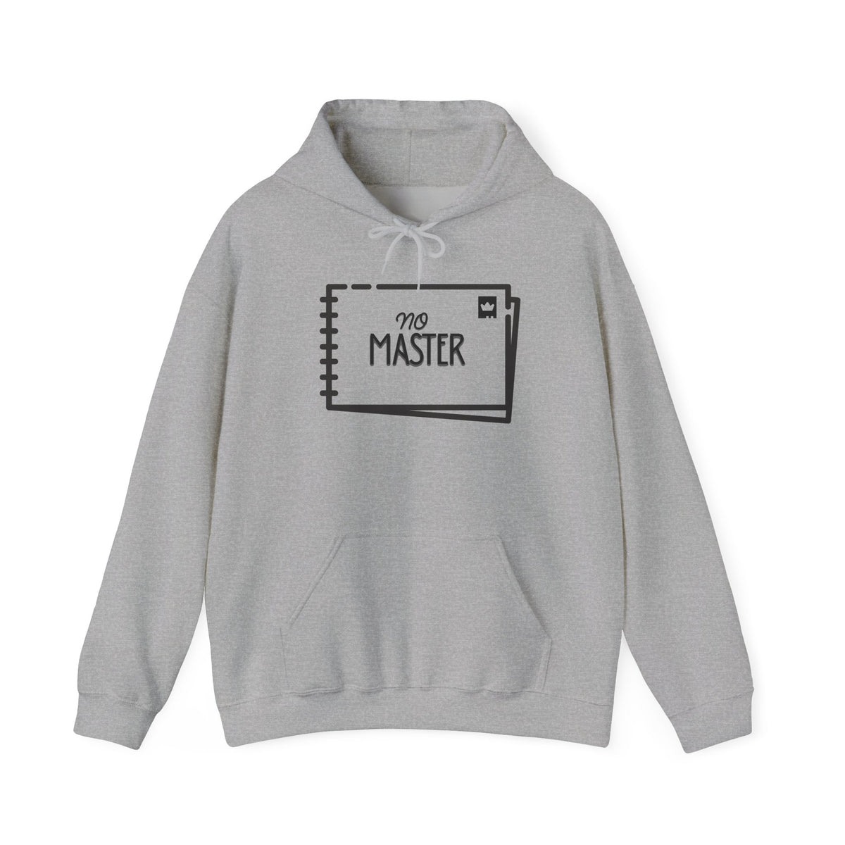 NO MASTER Hoodie Premium Design SKIALFA Unisex