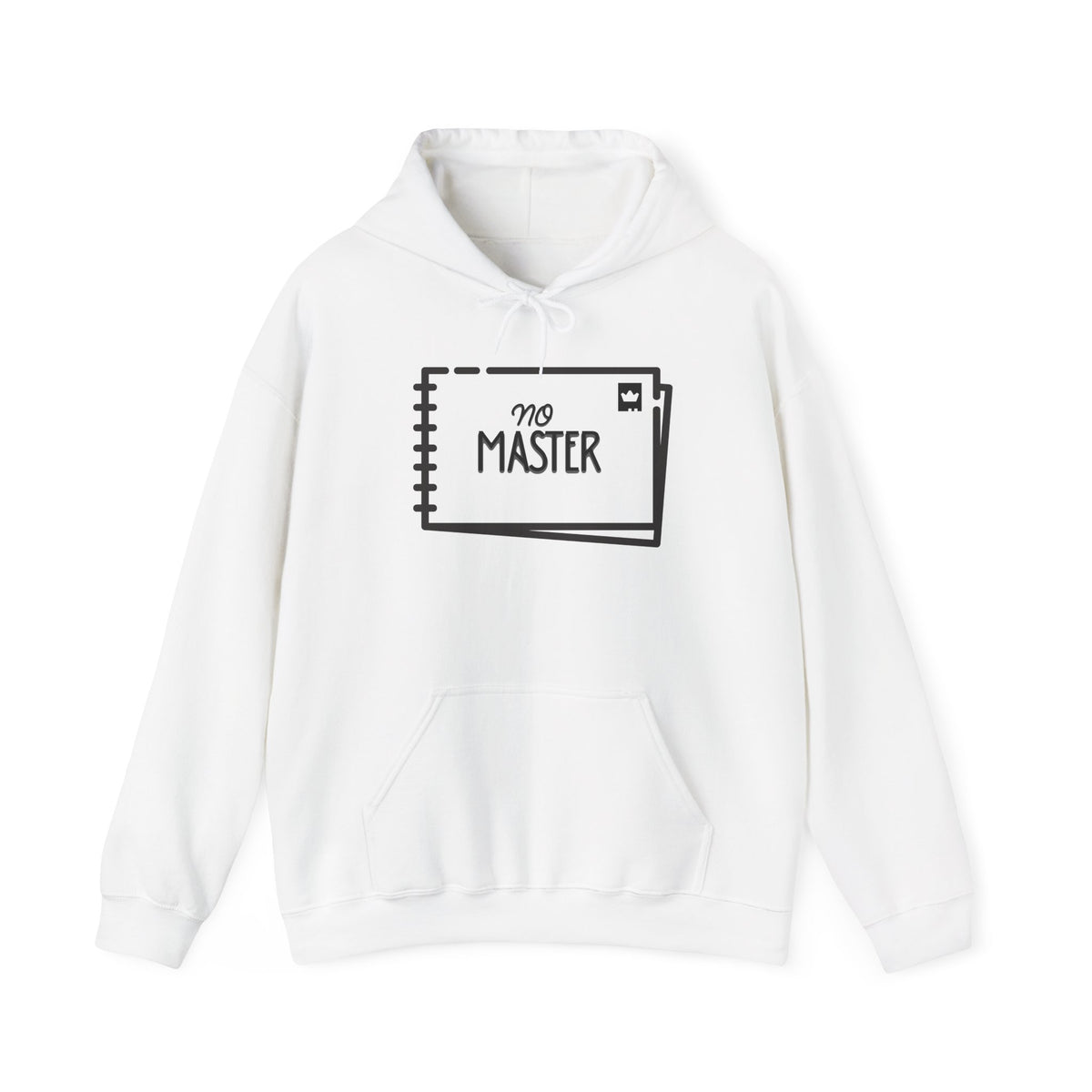 NO MASTER Hoodie Premium Design SKIALFA Unisex