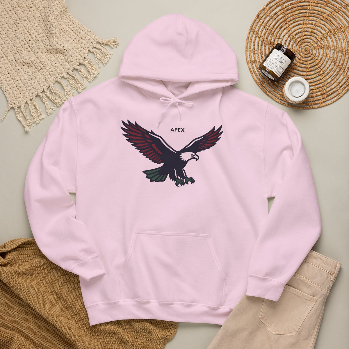 APEX Eagle Hoodie Premium Design SKIALFA Unisex