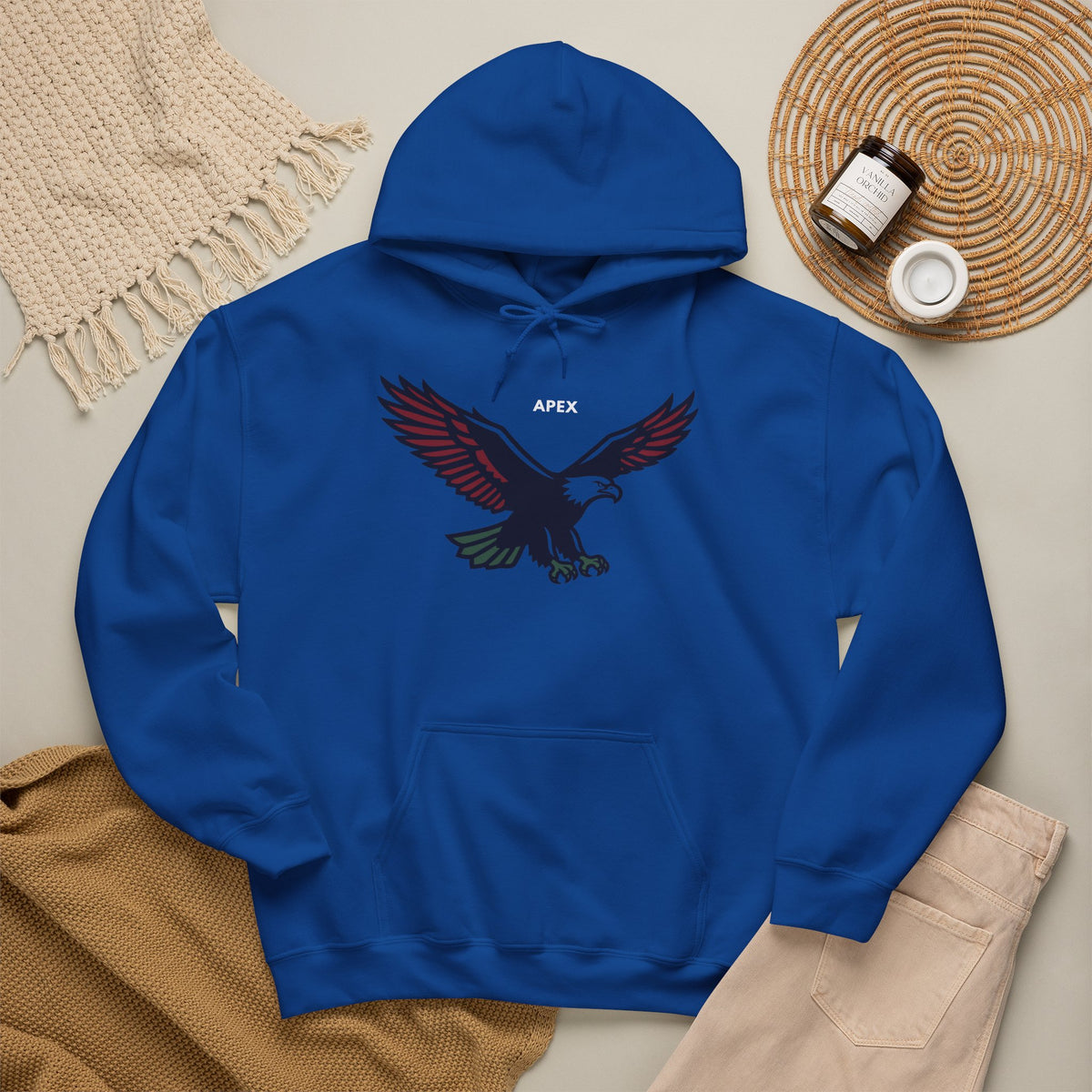 APEX Eagle Hoodie Premium Design SKIALFA Unisex