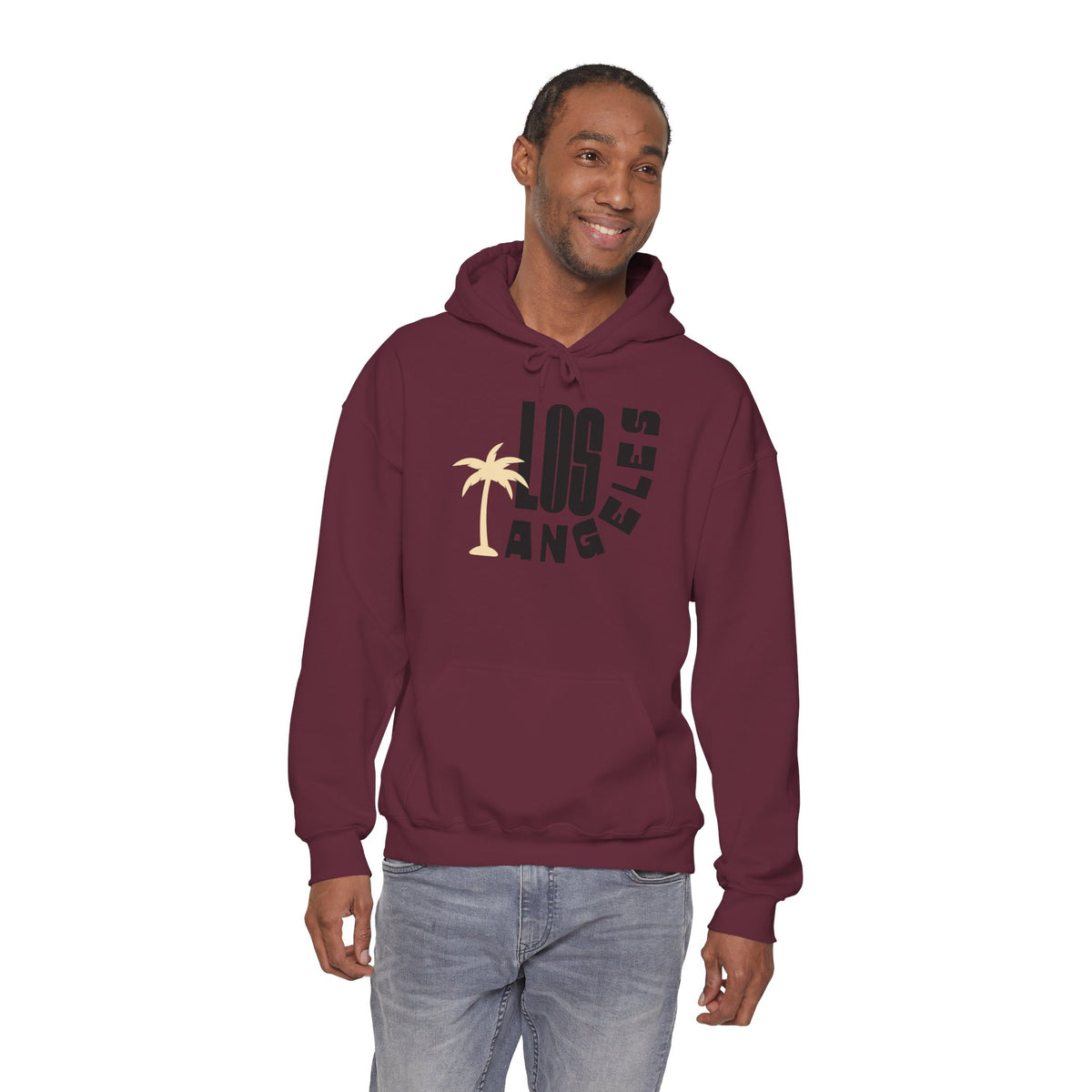 LOS ANGELES Hoodie Premium Design SKIALFA 9Unisex