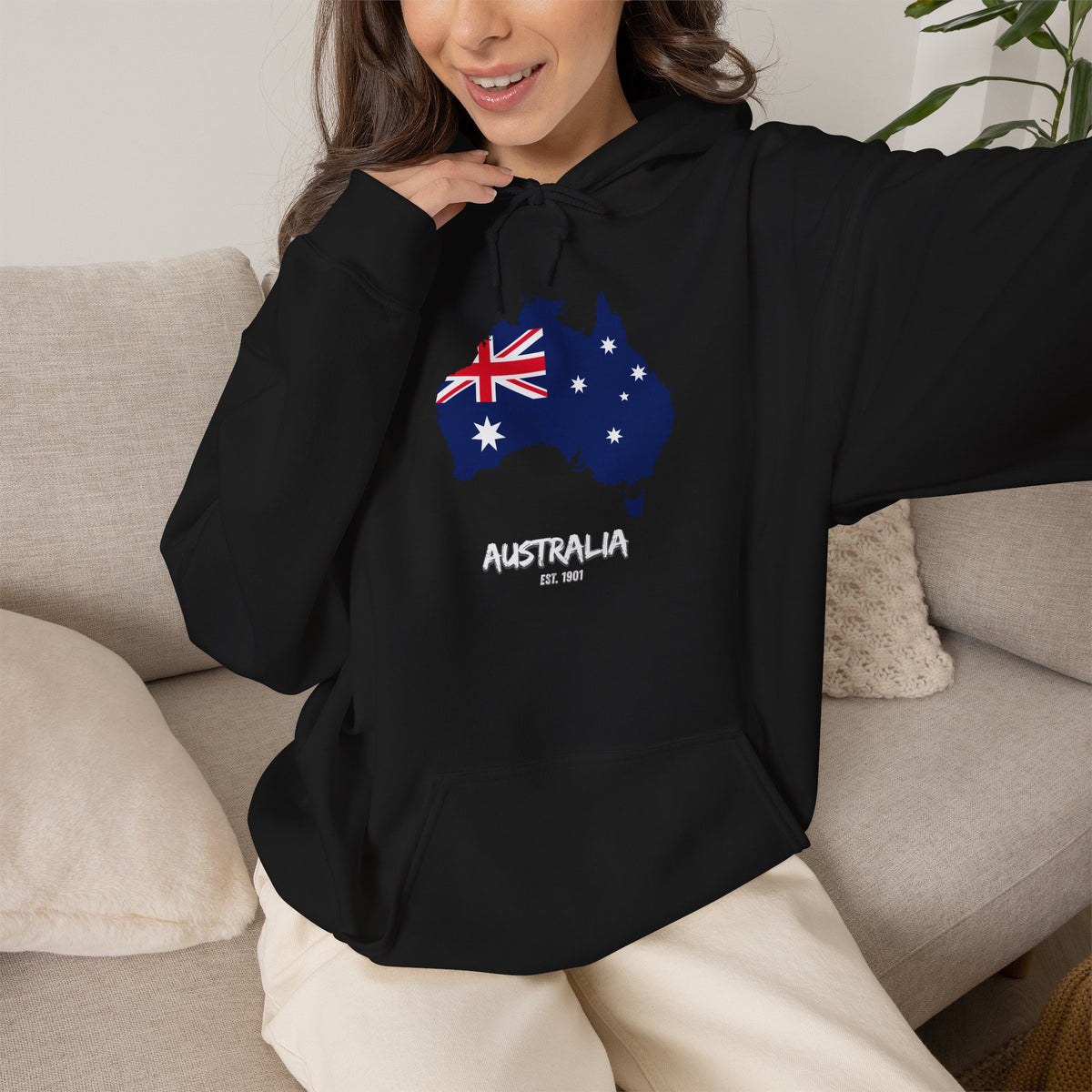 AUSTRALIA Hoodie Premium Design SKIALFA Unisex
