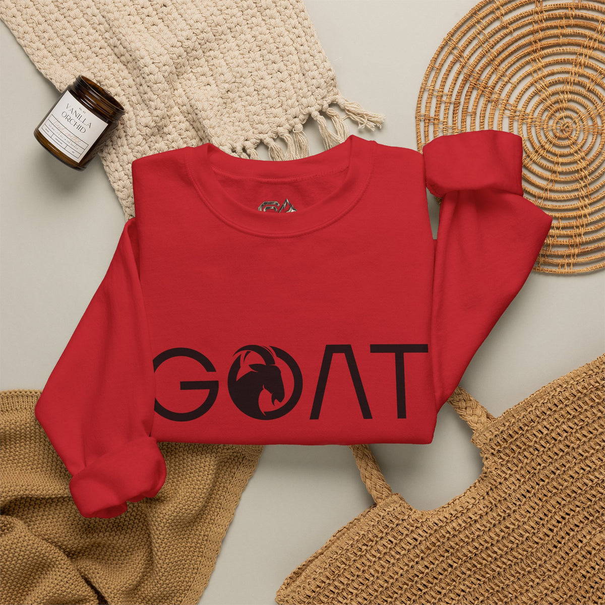 GOAT Sweatshirt Premium Design SKIALFA Unisex