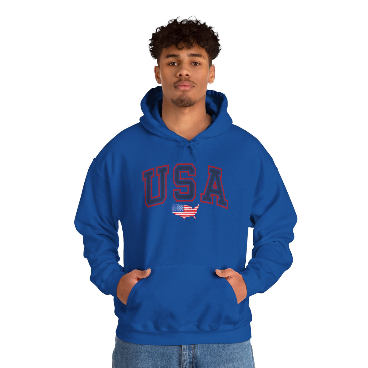 USA Hoodie Premium Design SKIALFA Unisex