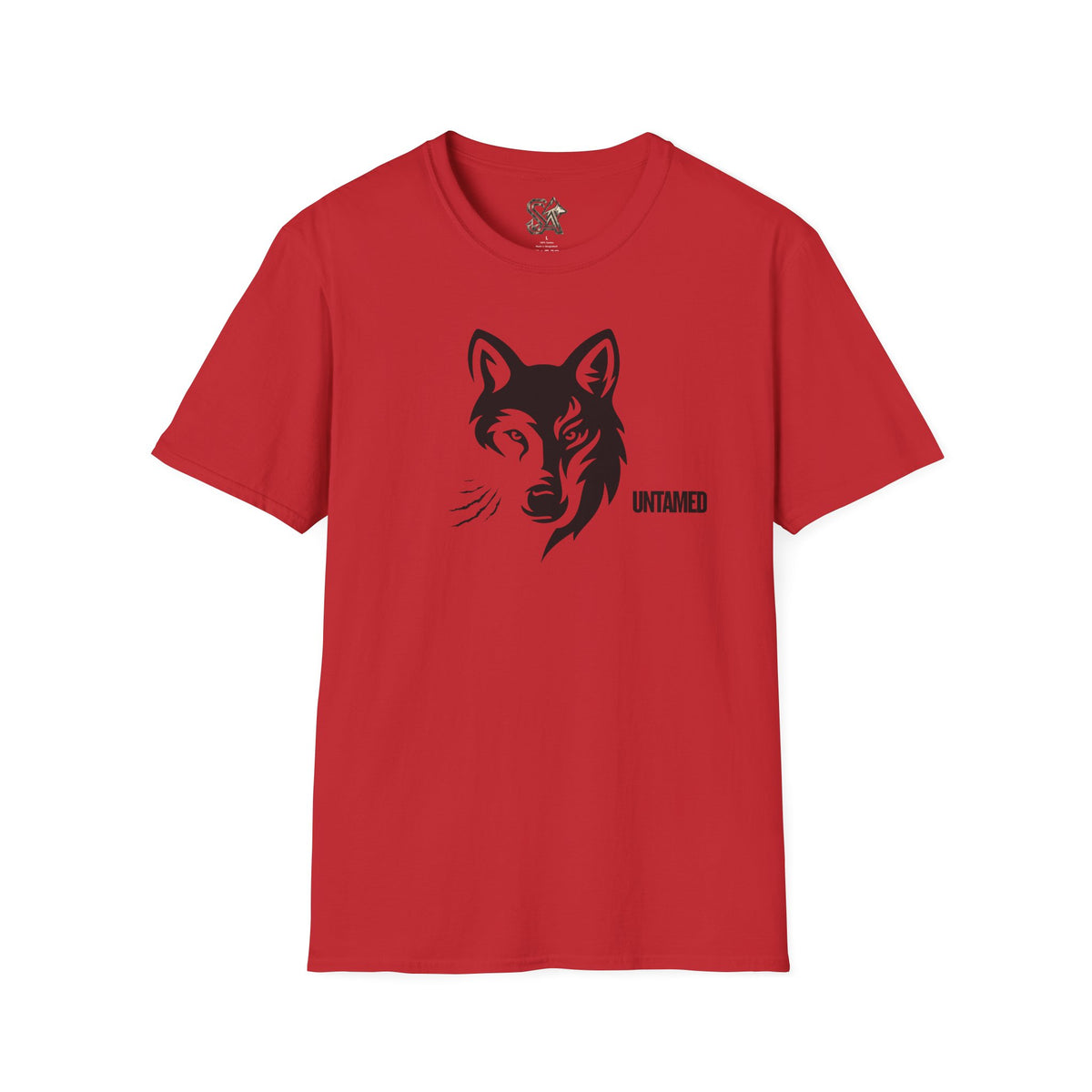 UNTAMED Wolf T-Shirt Premium Design SKIALFA Unisex