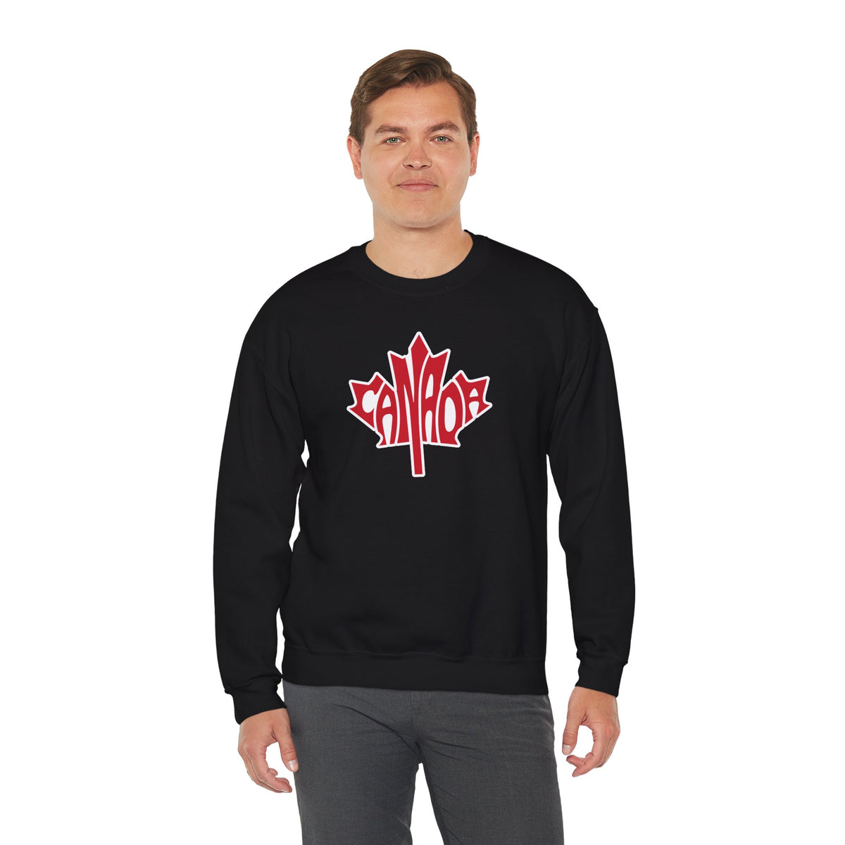 CANADA Leaf Sweatshirt Premium Design SKIALFA Unisex