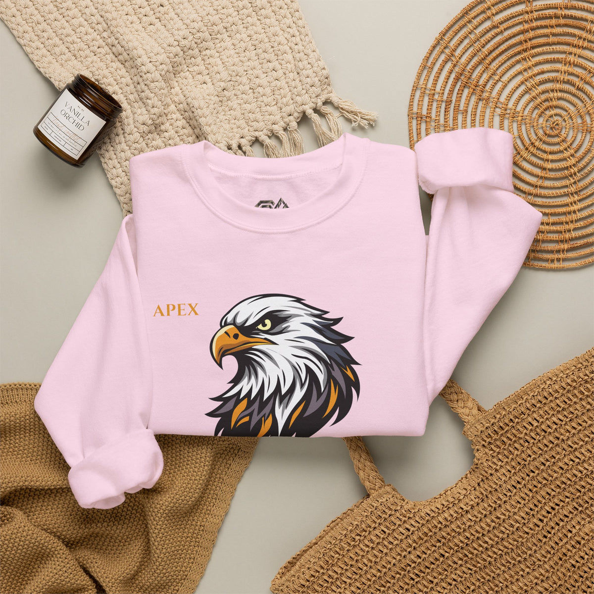APEX Eagle Sweatshirt Premium Design SKIALFA Unisex