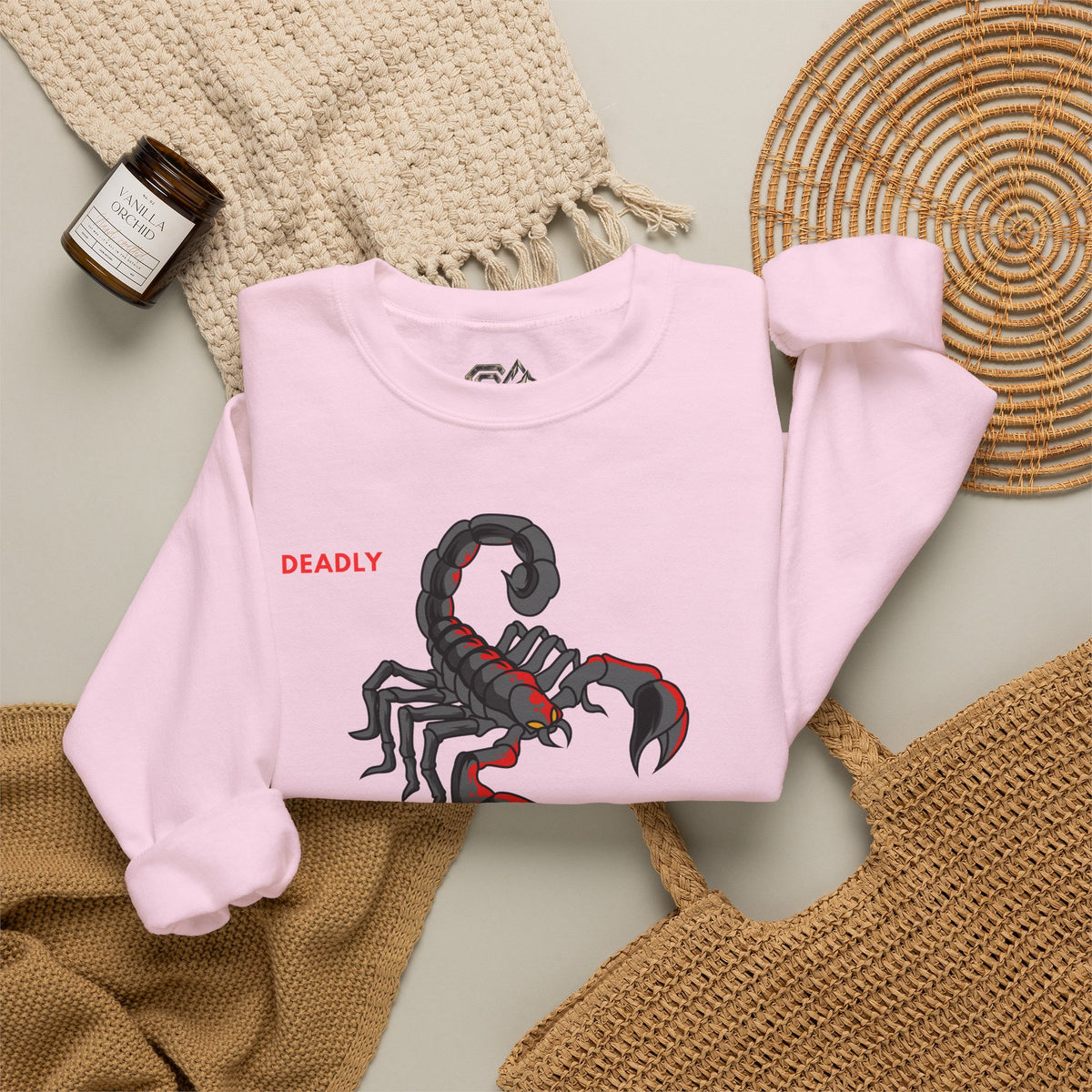 DEADLY Scorpion Sweatshirt Premium Design SKIALFA Unisex