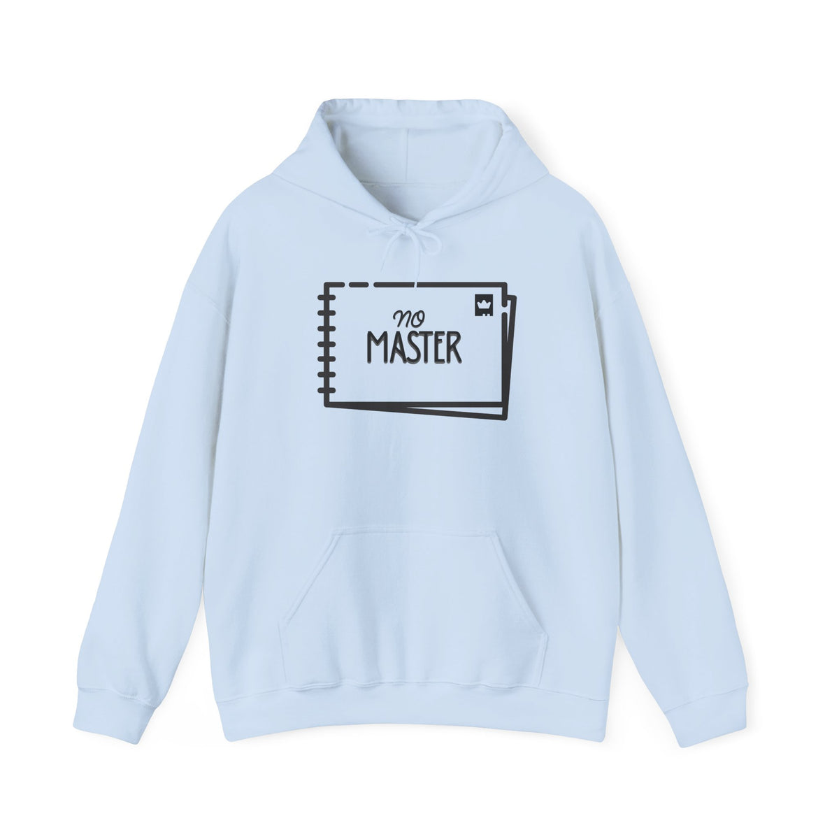 NO MASTER Hoodie Premium Design SKIALFA Unisex