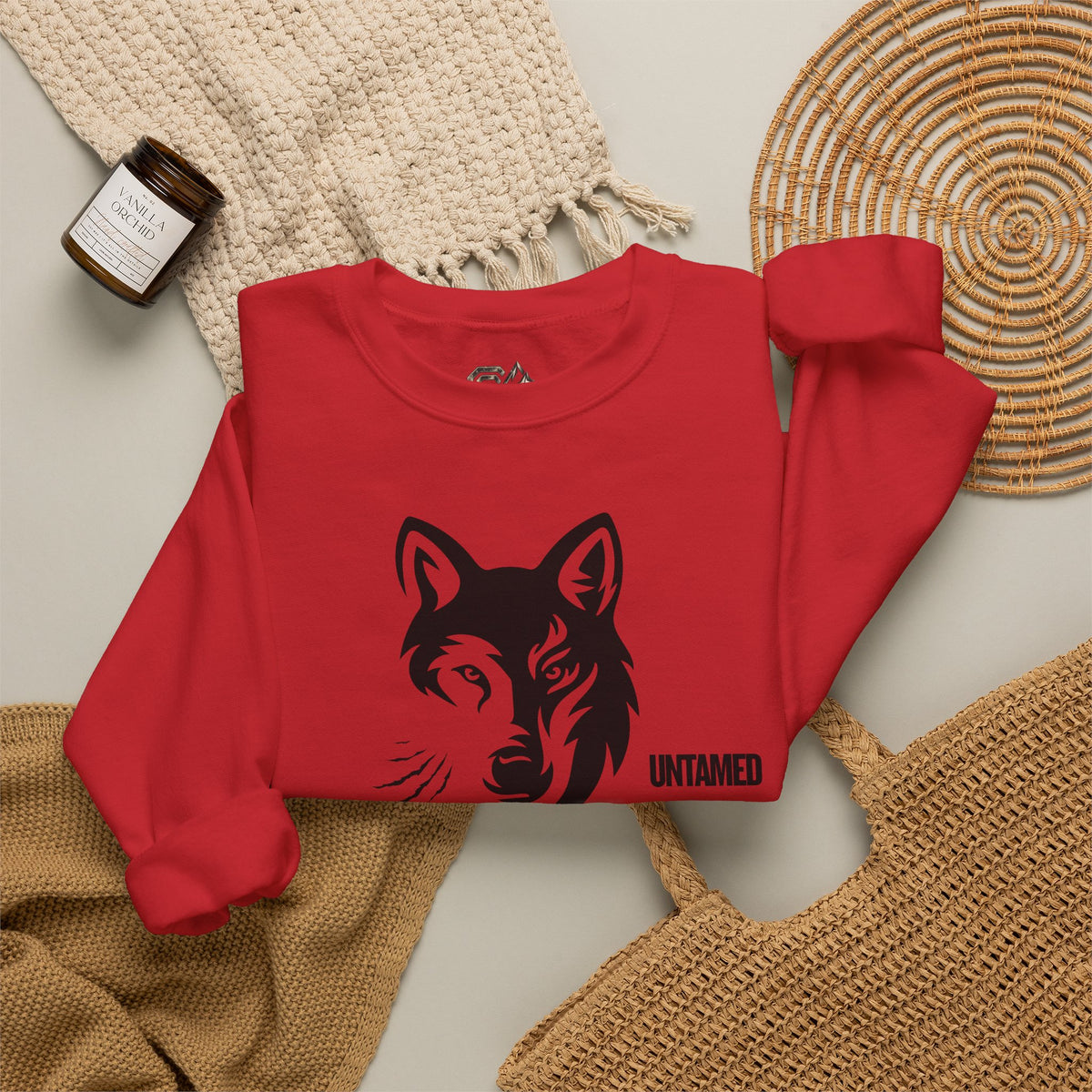 UNTAMED Sweatshirt Premium Design SKIALFA Unisex