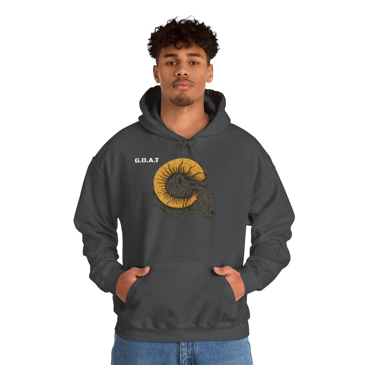 GOAT Head Goat Hoodie Premium Design SKIALFA Unisex