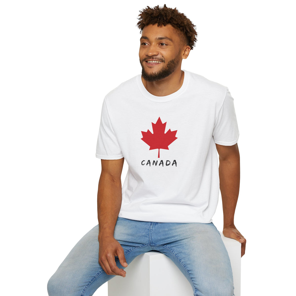 CANADA Leaf T-Shirt Premium Design SKIALFA Unisex