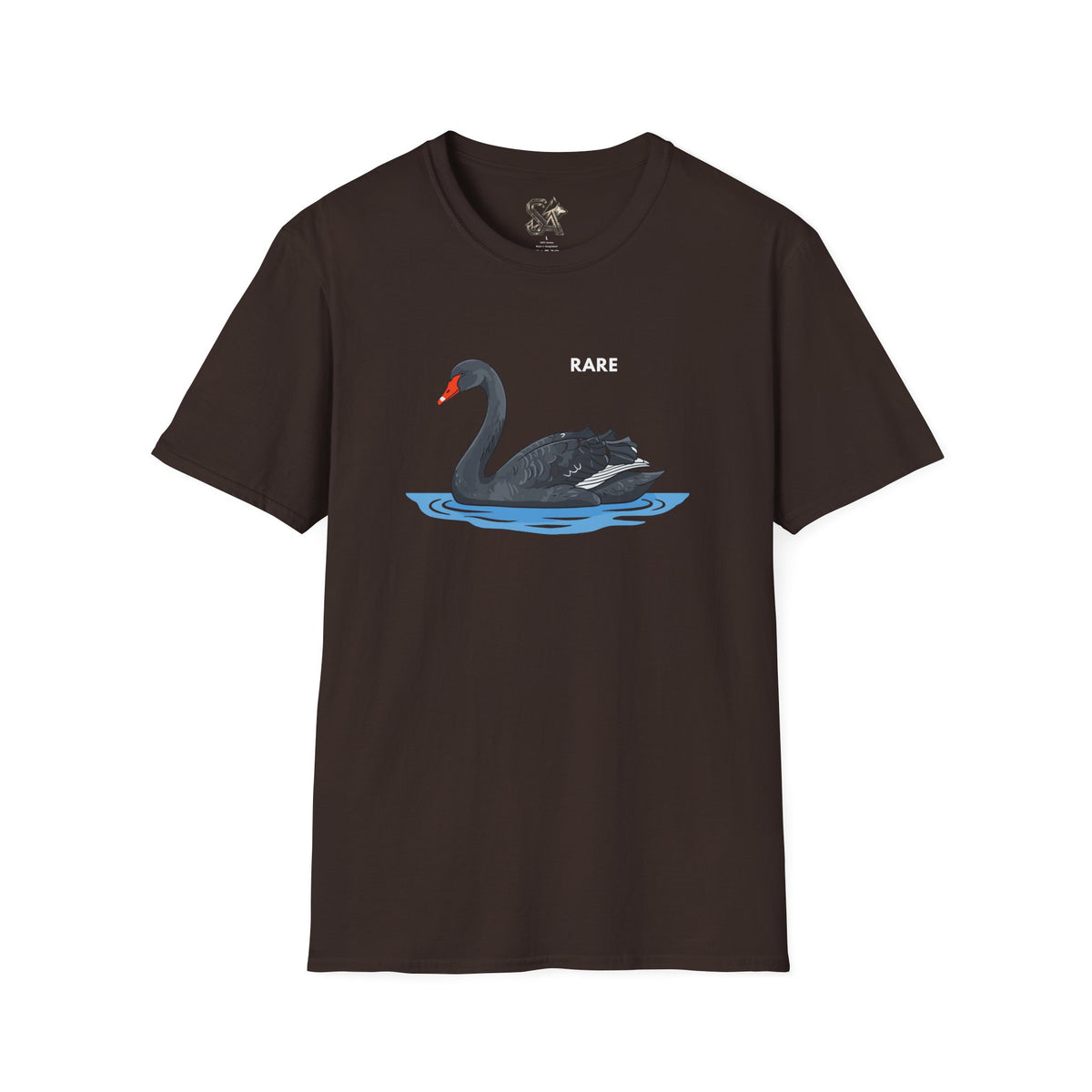 RARE Black Swan T-Shirt Premium Design SKIALFA Unisex