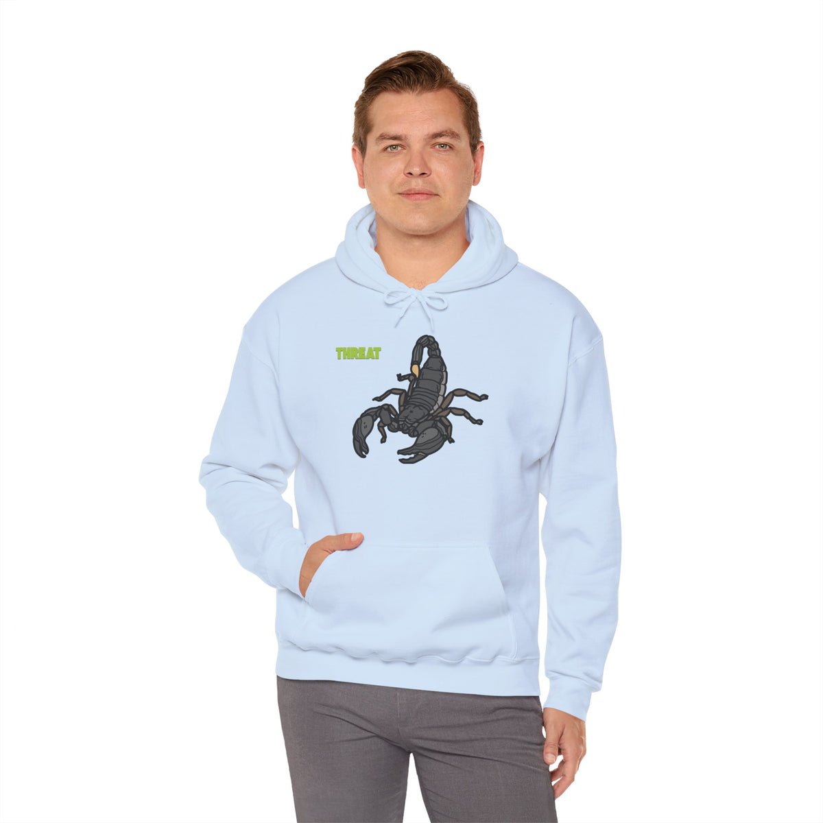 THREAT Scorpion Hoodie Premium Design SKIALFA Unisex