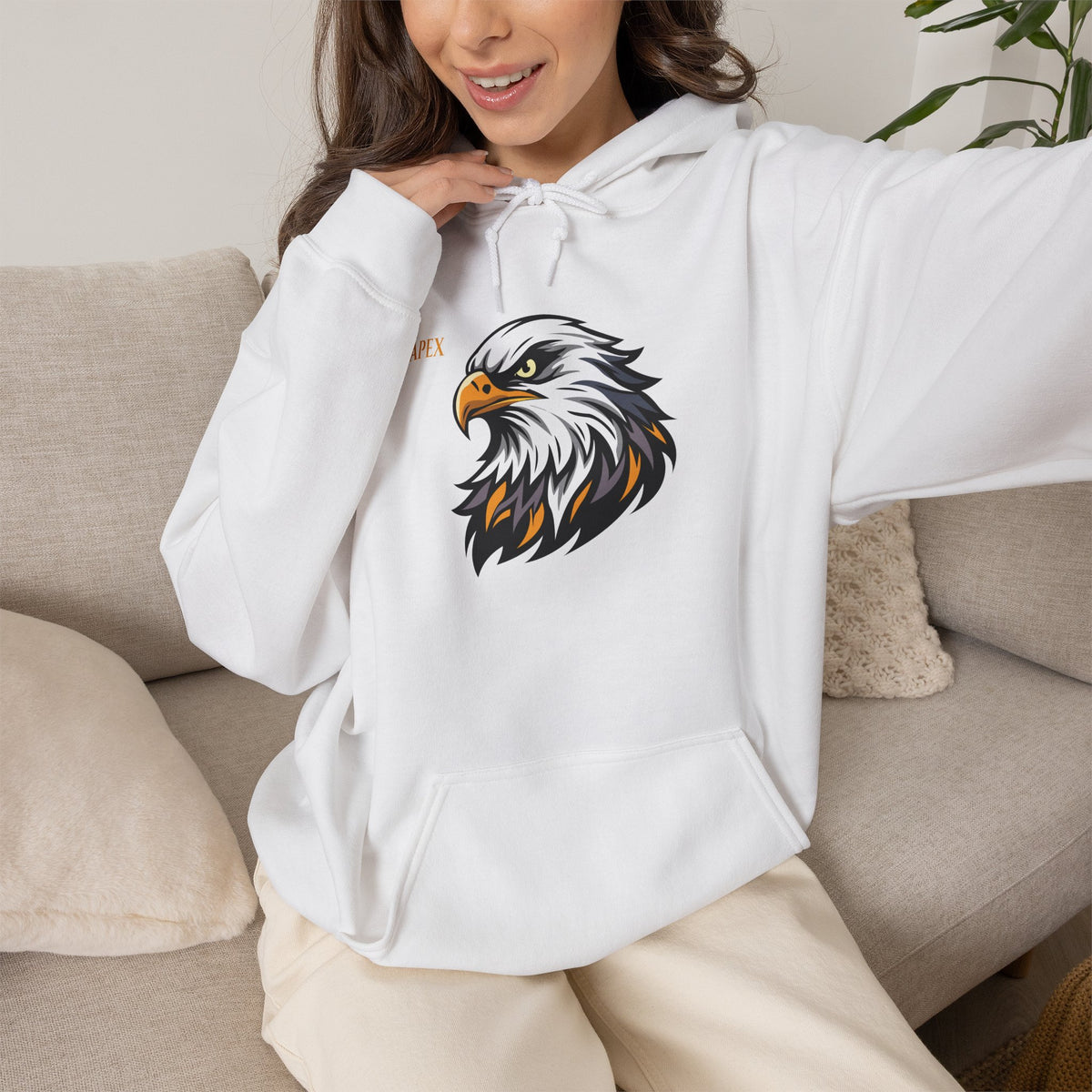 APEX Eagle Hoodie Premium Design SKIALFA Unisex