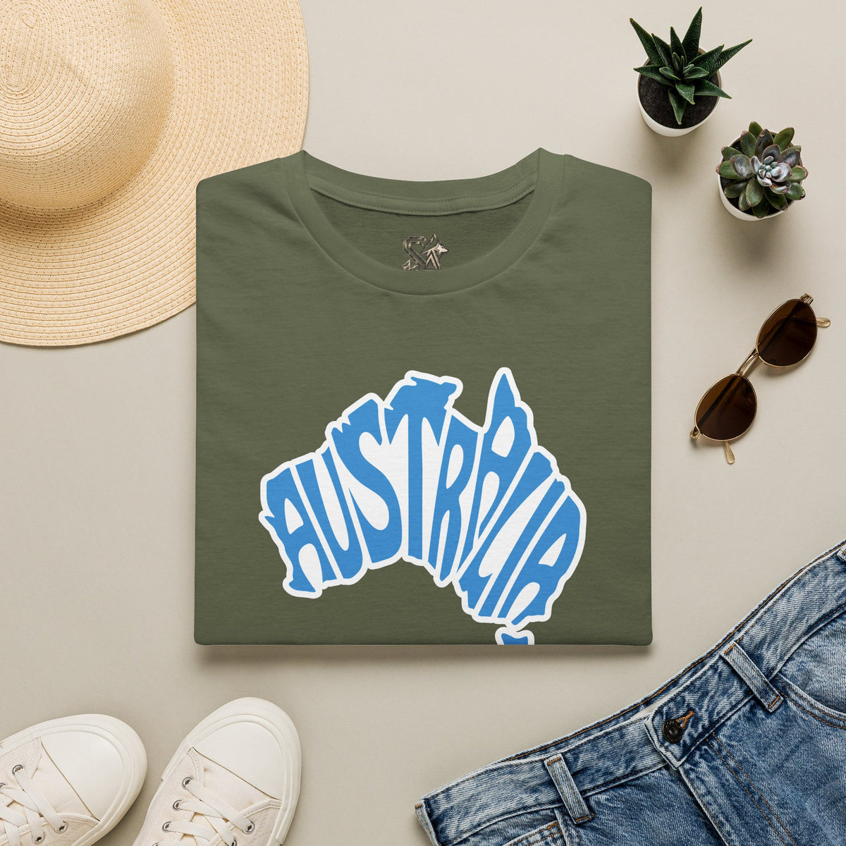 Australia Graphic T-Shirt Premium Design SKIALFA Unisex