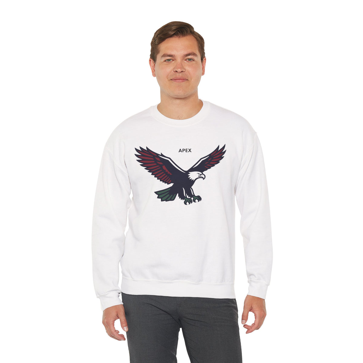 APEX Eagle Sweatshirt Premium Design SKIALFA Unisex