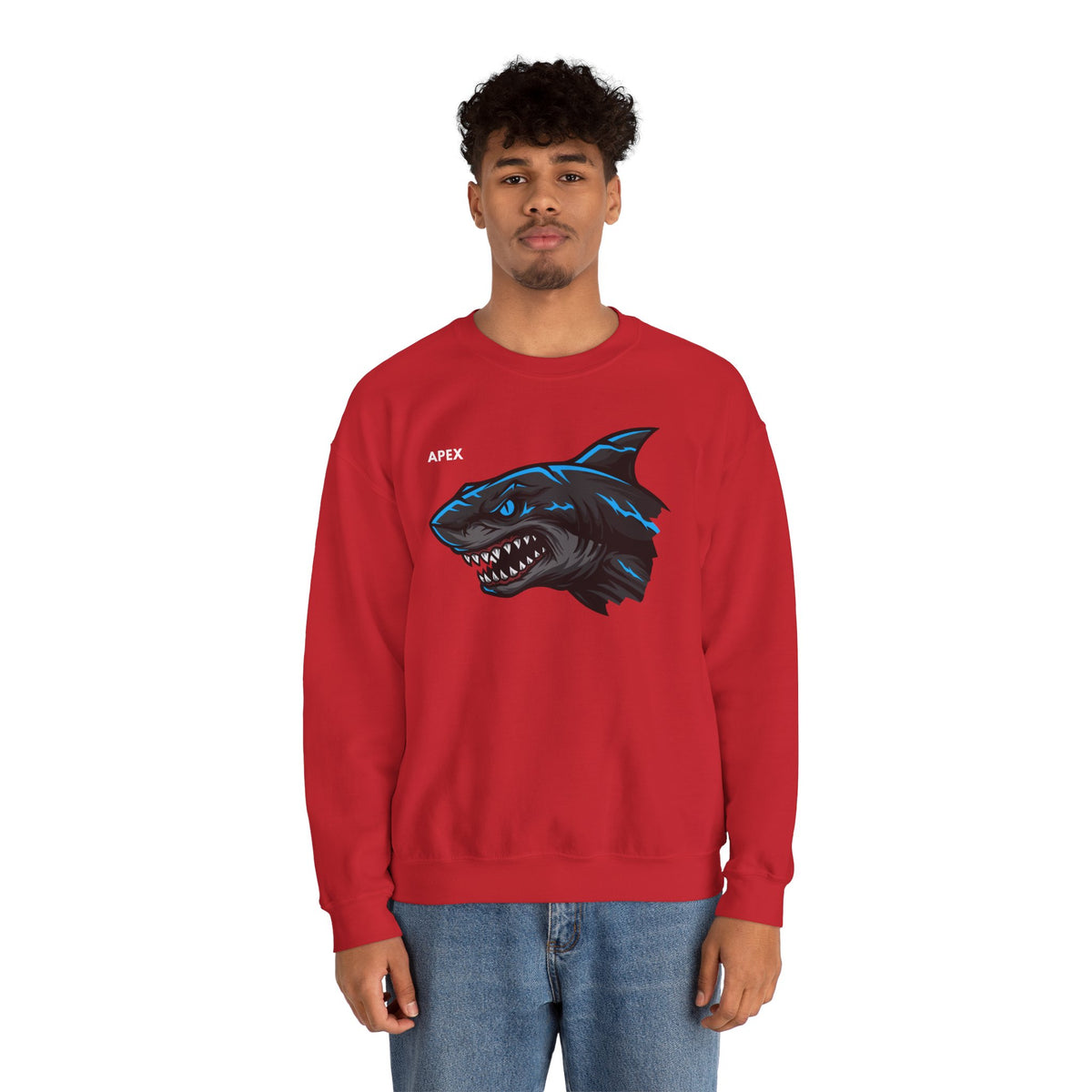 APEX Shark Sweatshirt Premium Design SKIALFA Unisex