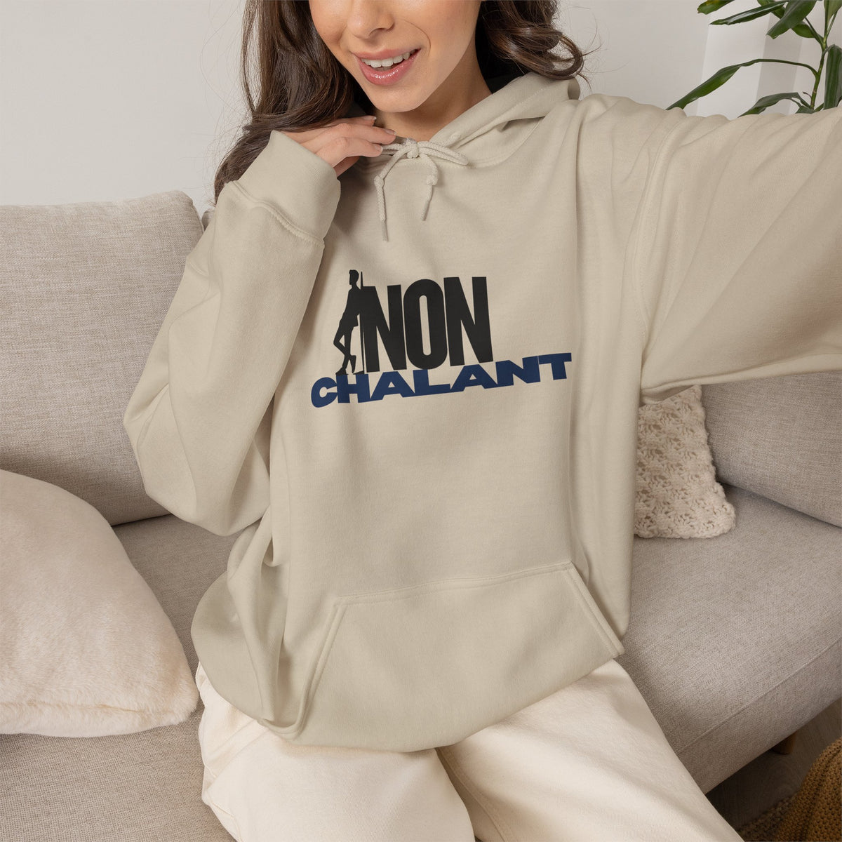 NONCHALANT Hoodie Premium Design SKIALFA Unisex