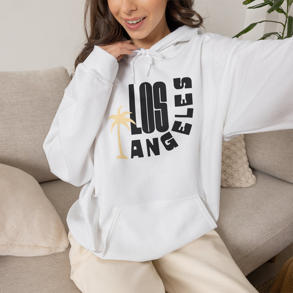 LOS ANGELES Hoodie Premium Design SKIALFA 9Unisex