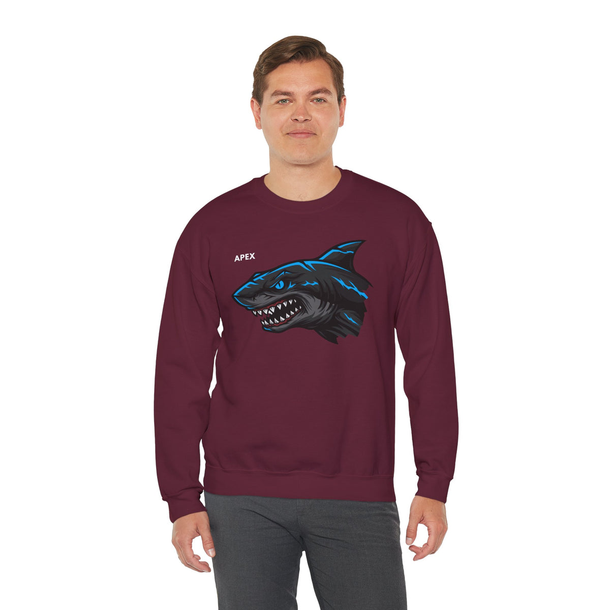 APEX Shark Sweatshirt Premium Design SKIALFA Unisex