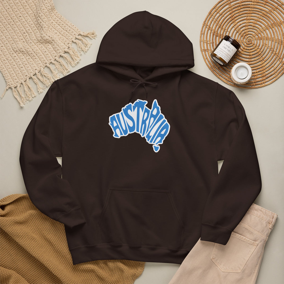 AUSTRALIA Hoodies Premium Design SKIALFA Unisex