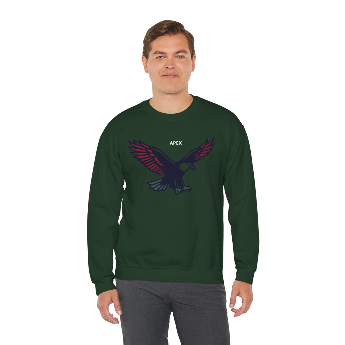 APEX Eagle Sweatshirt Premium Design SKIALFA Unisex