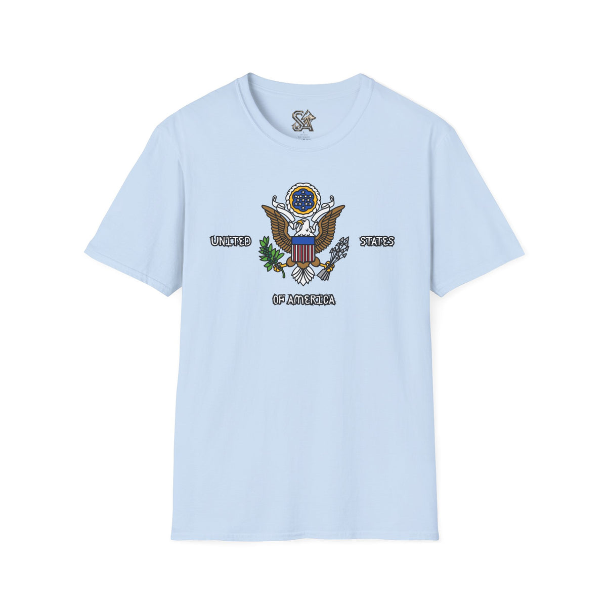 United States Of America T-Shirt Premium Design SKIALFA Unisex