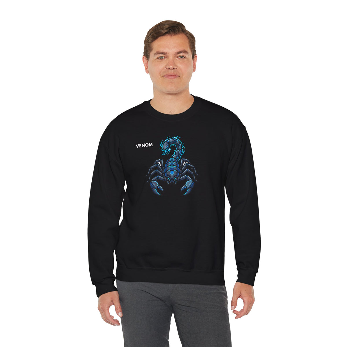 VENOM Scorpion Sweatshirt Premium Design SKIALFA Unisex