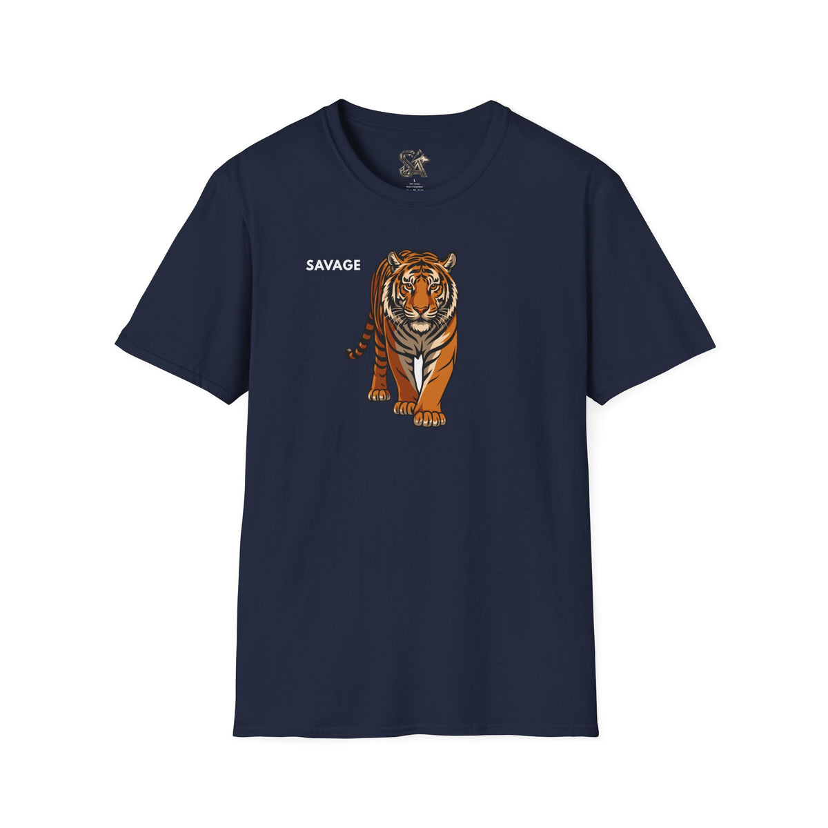 SAVAGE Tiger T-Shirt Premium Design SKIALFA Unisex