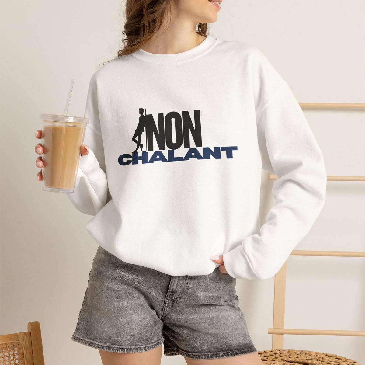 NONCHALLANT Sweatshirt Premium Design SKIALFA Unisex