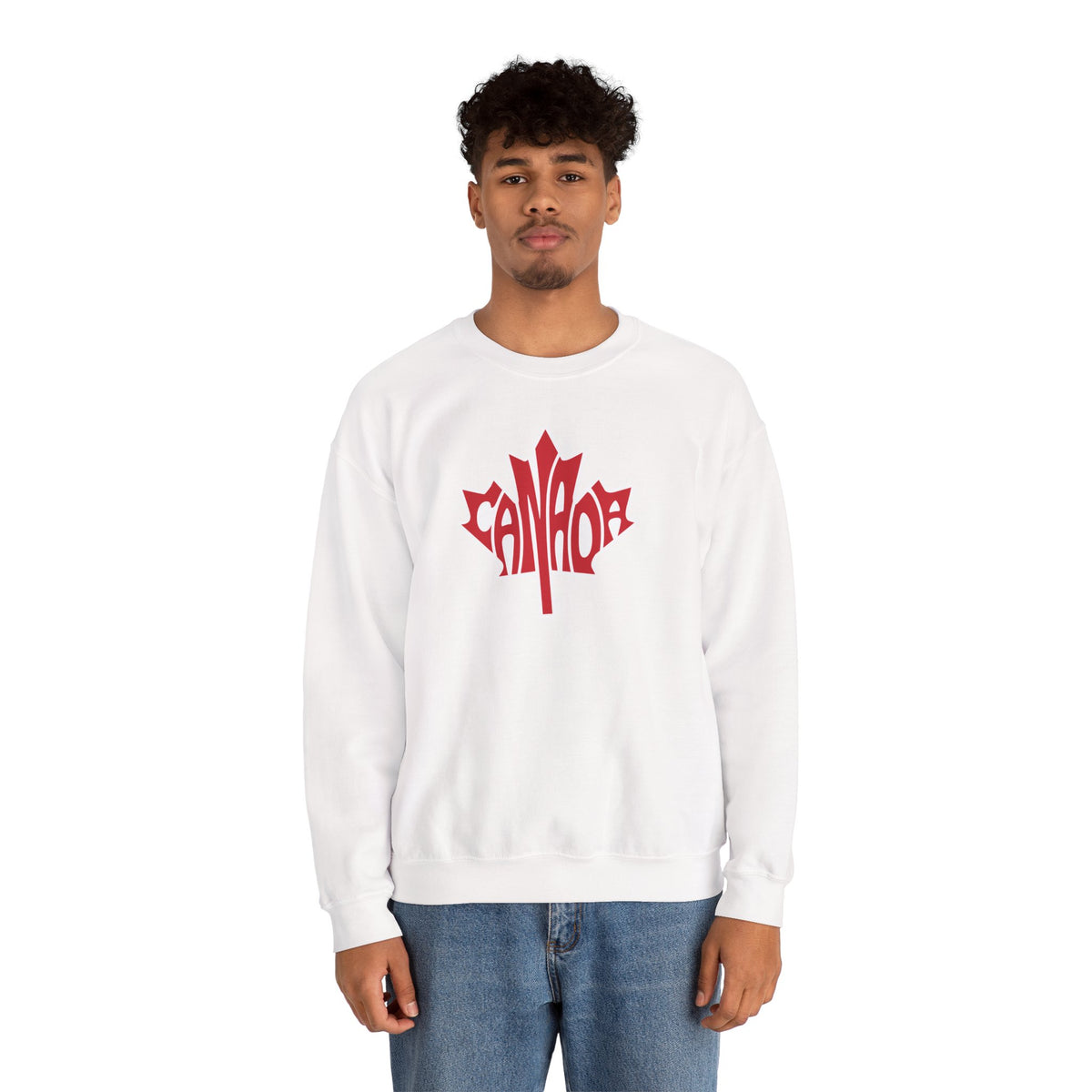 CANADA Leaf Sweatshirt Premium Design SKIALFA Unisex