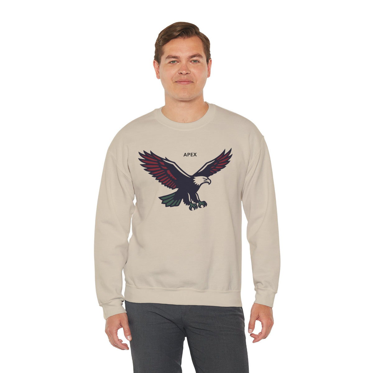 APEX Eagle Sweatshirt Premium Design SKIALFA Unisex