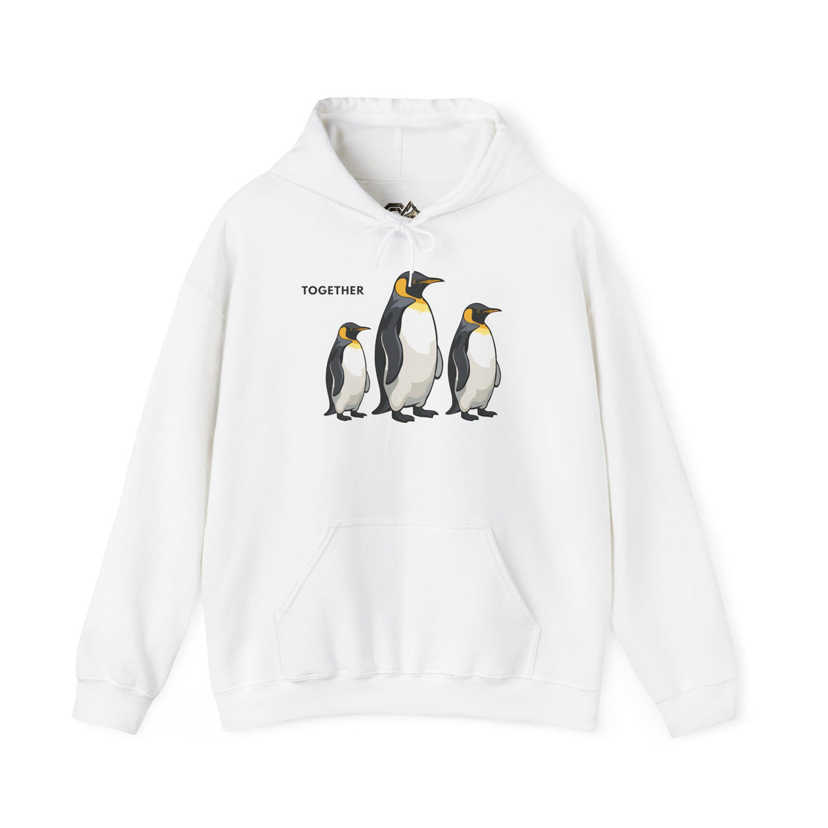 TOGETHER Penguin Hoodie Premium Design SKIALFA Unisex
