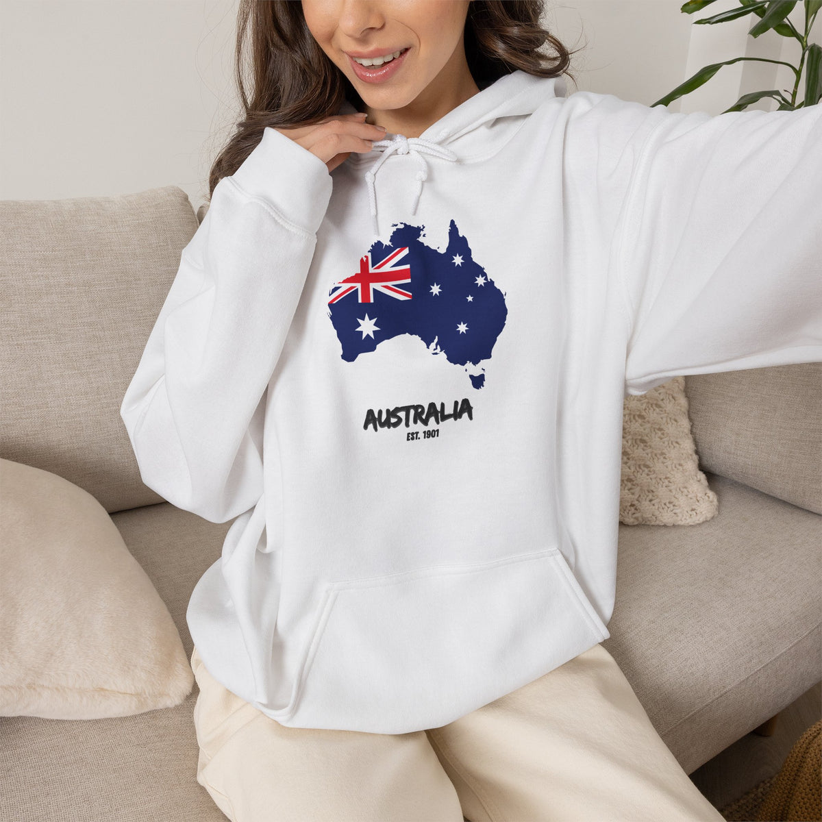 AUSTRALIA Hoodie Premium Design SKIALFA Unisex