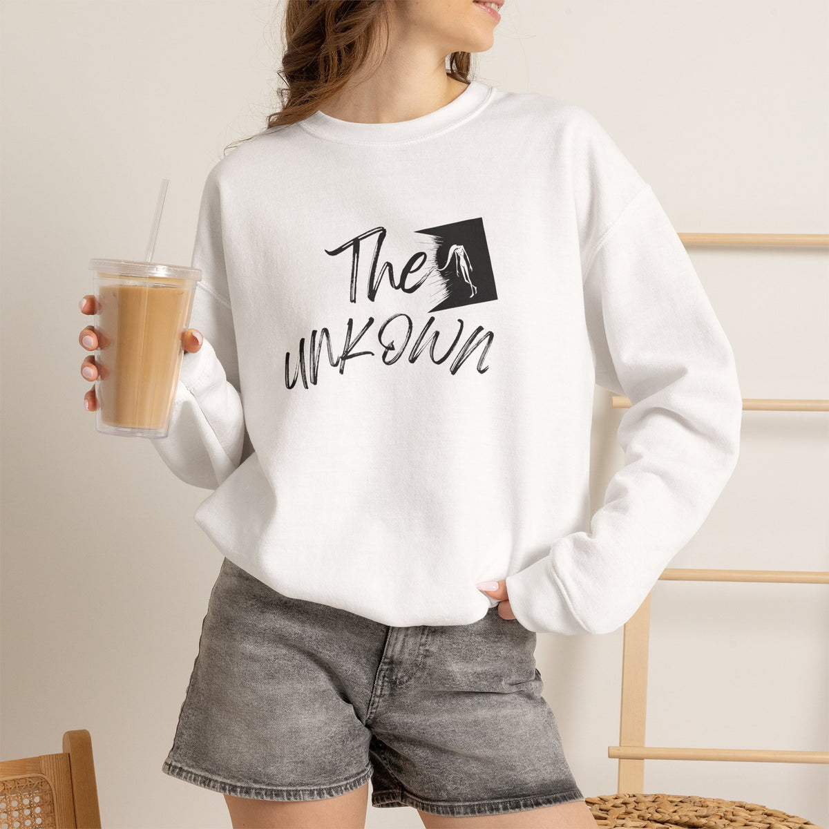 THE UNKOWN Sweatshirt Premium Design SKIALFA Unisex