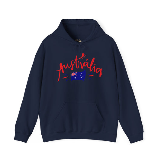 AUSTRALIA FLAG Hoodie Premium Design SKIALFA Unisex