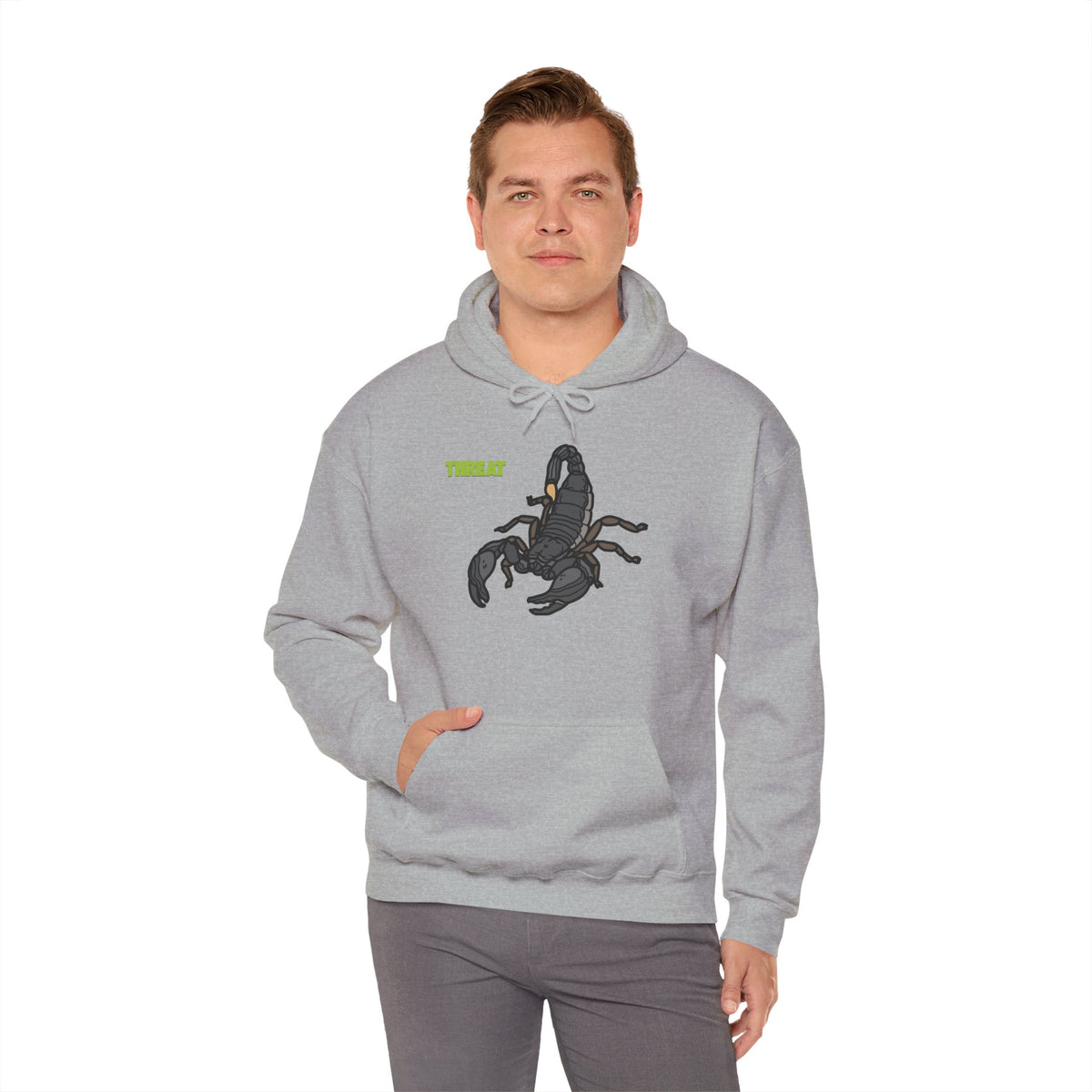 THREAT Scorpion Hoodie Premium Design SKIALFA Unisex