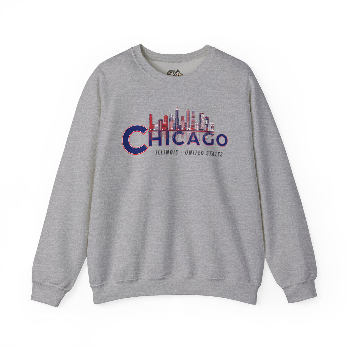 Chicago Sweatshirt Premium Design SKIALFA Unisex