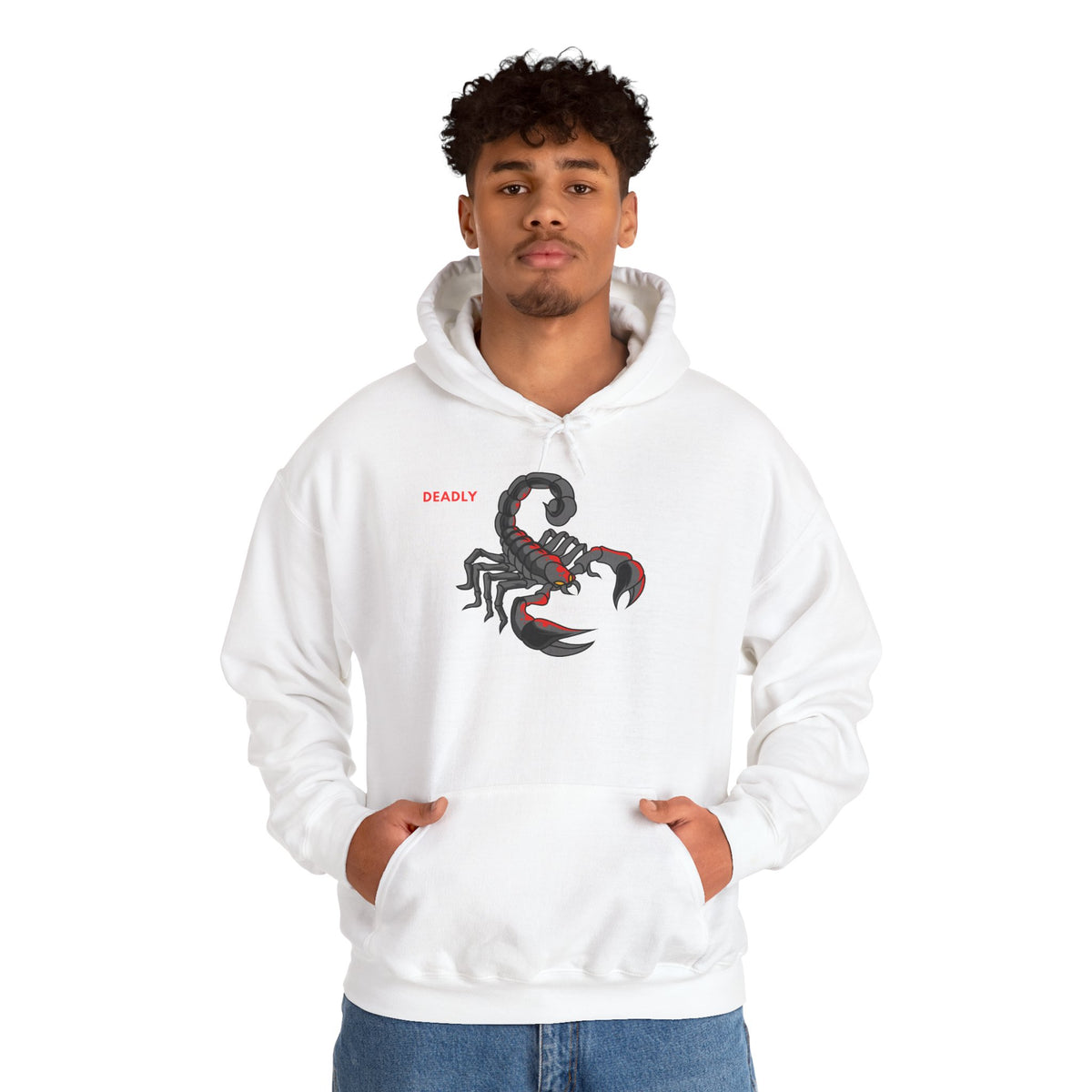 DEADLY Scorpion Hoodie Premium Design SKIALFA Unisex