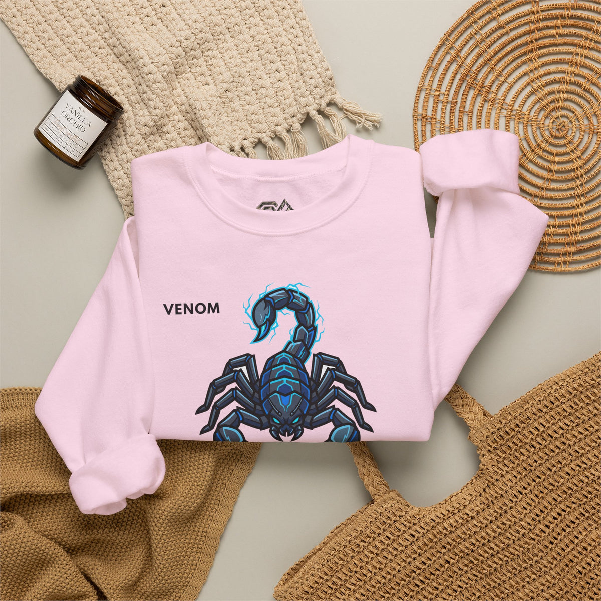 VENOM Scorpion Sweatshirt Premium Design SKIALFA Unisex