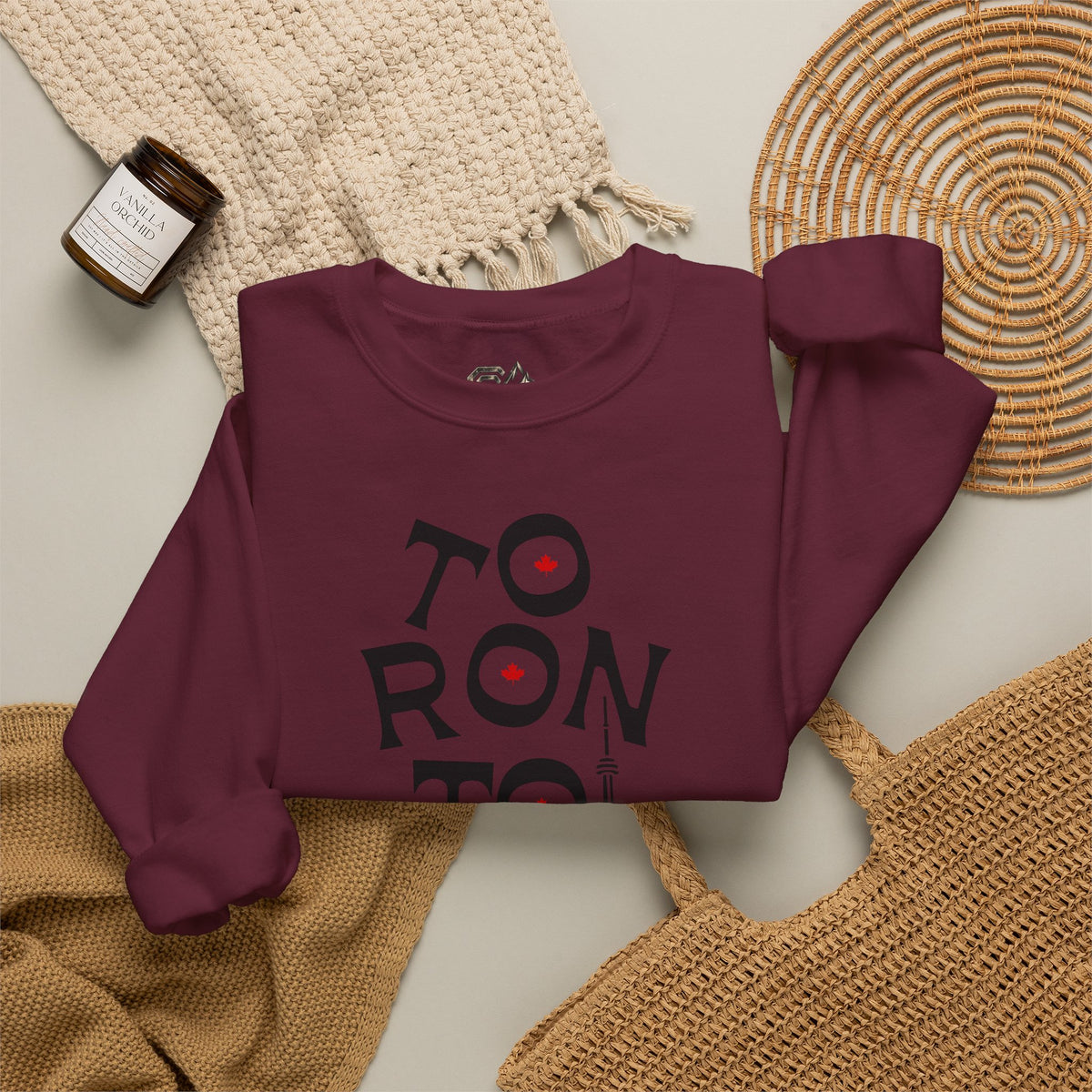 Toronto Sweatshirt Premium Design SKIALFA Unisex