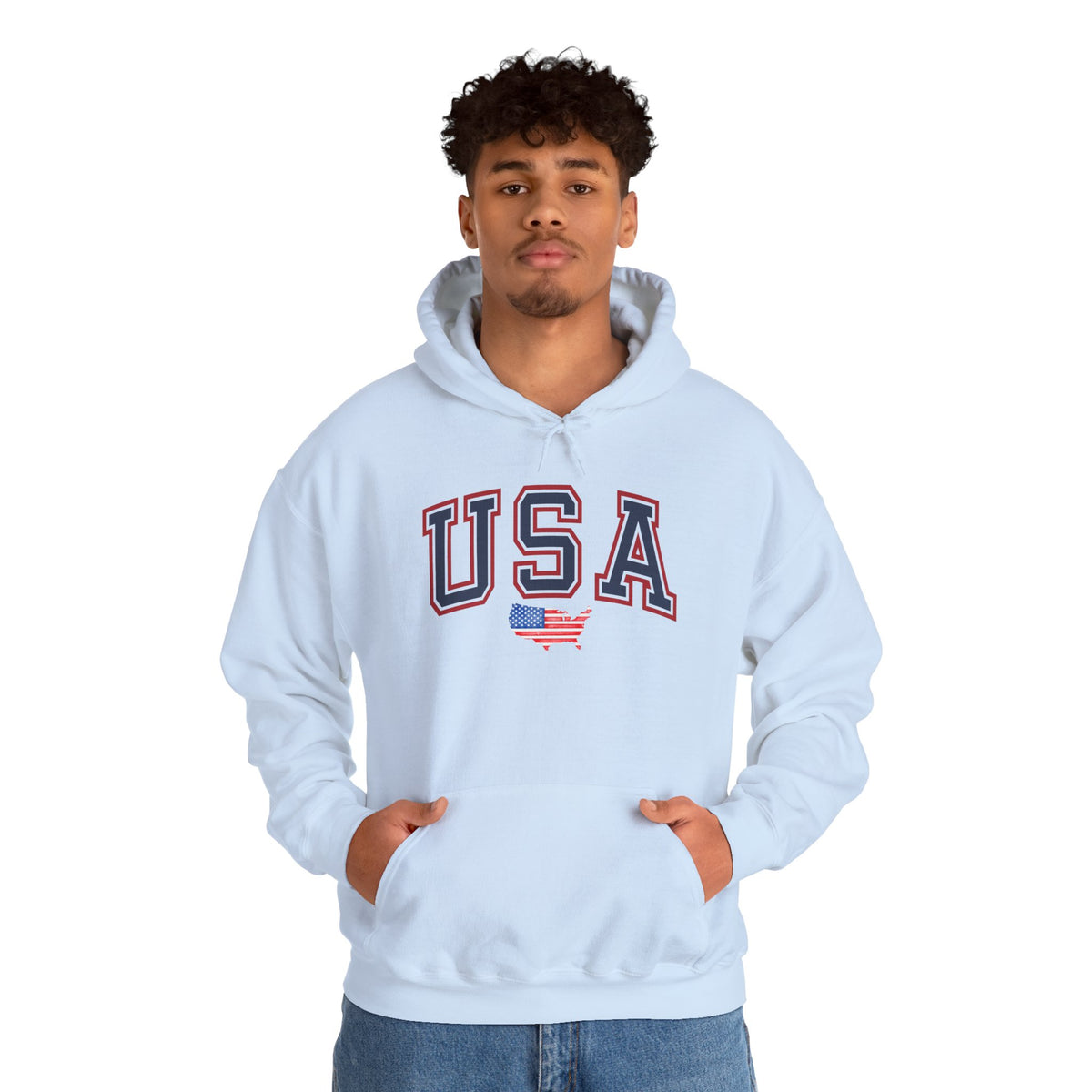 USA Hoodie Premium Design SKIALFA Unisex