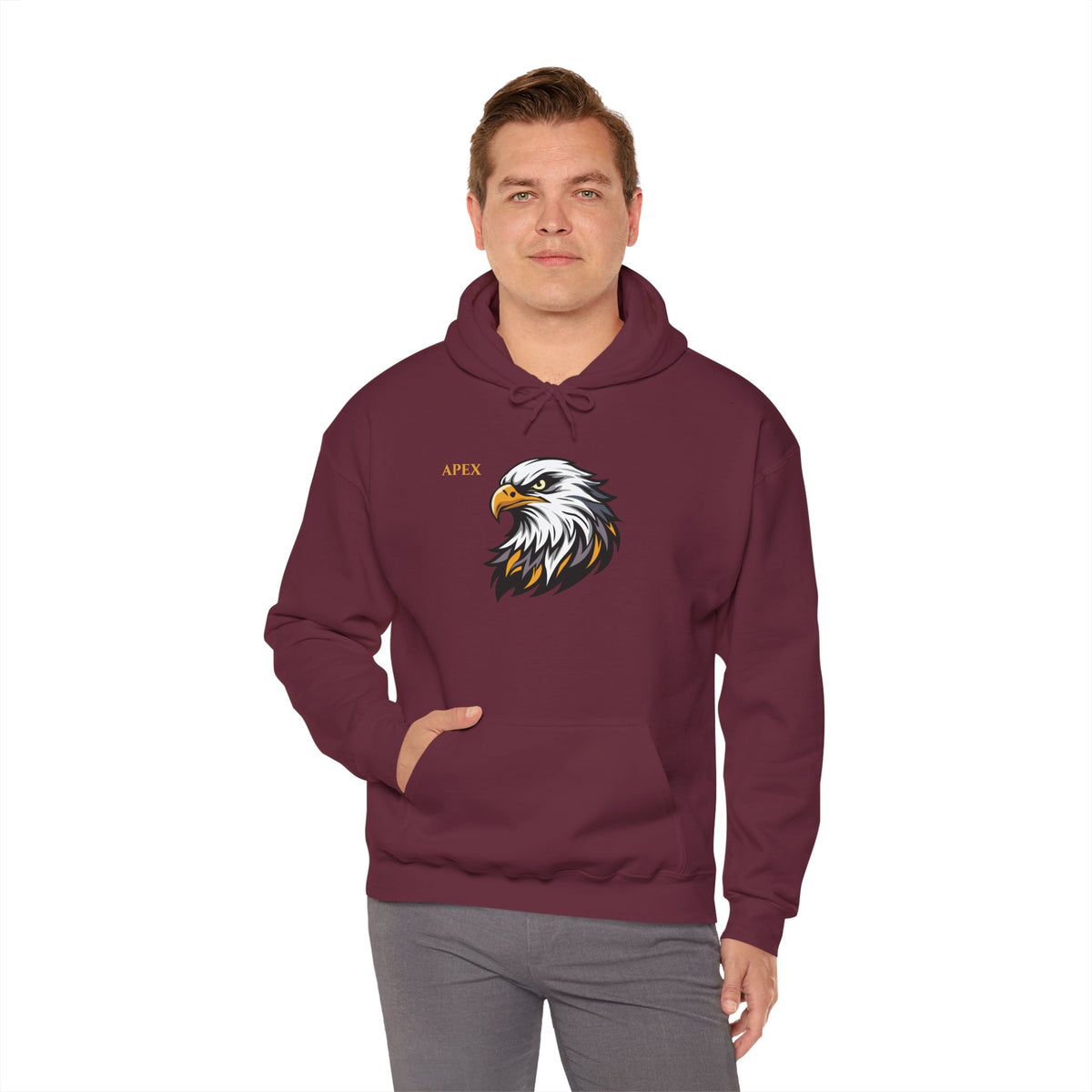 APEX Eagle Hoodie Premium Design SKIALFA Unisex