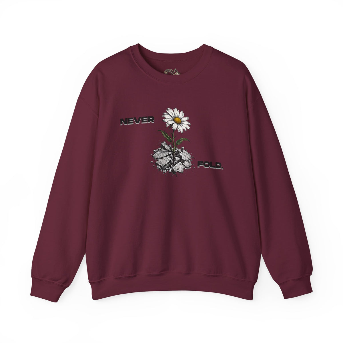 NEVER FOLD Sweatshirt Premium Design SKIALFA Unisex